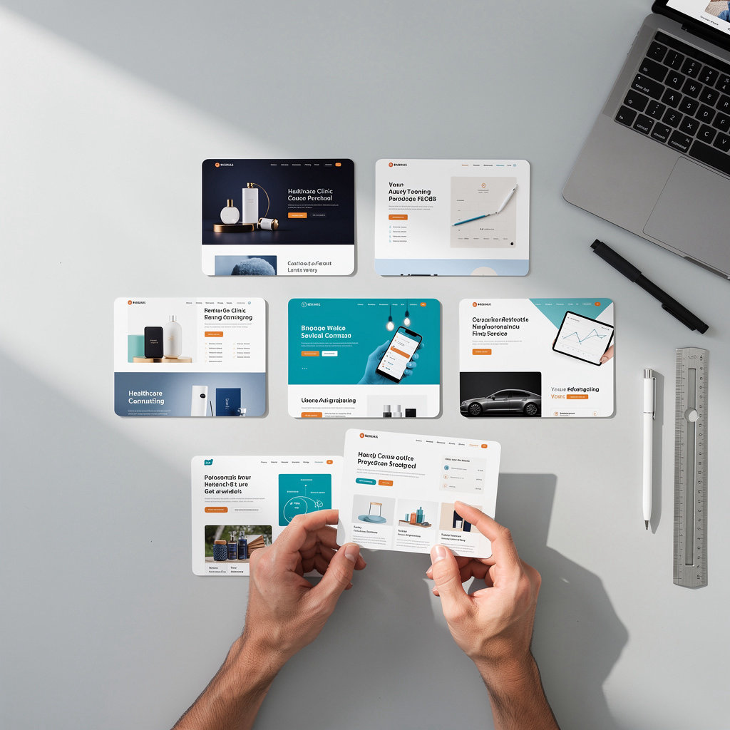 razagillani.online portfolio of professional web development projects showcasing WordPress, e-commerce, and corporate website designs